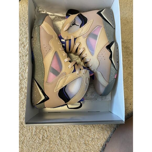 Jordan Other - New Jordan 7 Retro Size 7 Sapphire Shimmer/Black-Sapphire DJ2636-204 Mens